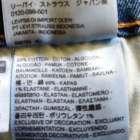 Levi's 505 Men's Regular Fit Straight Leg Jeans - Picture 11 of 14